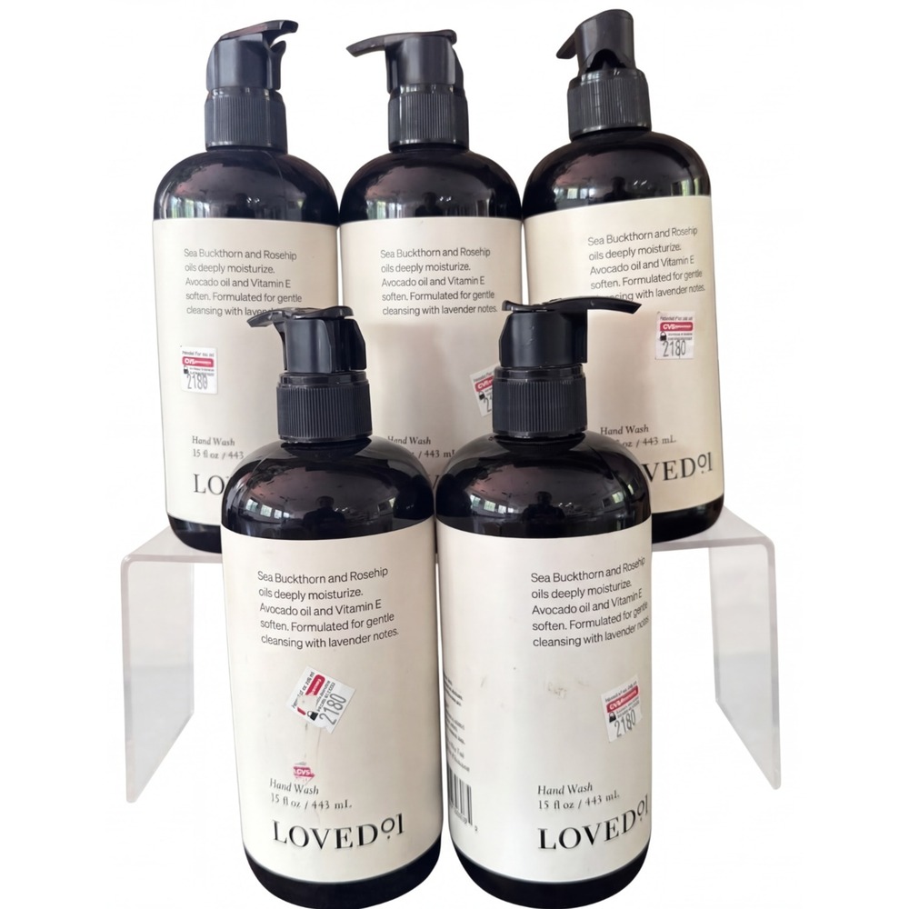 5 Piece Loved 01 Beauty Bundle Hand Wash 15 Fl Oz Luxury